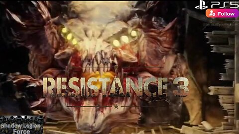 Shadow Plays_ Resistance 3_ Playthrough Gameplay Pt 4_ The Underground Terrior