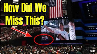 You Weren't Supposed to Notice This at The Charlie Kirk Memorial..