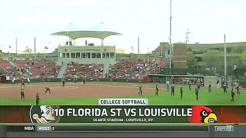 2015 Softball - FSU @ Louisville (Game 2)