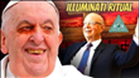 "Satanist Klaus Schwab Resigns the Same Day as Pope's Passing: A Remarkable Coincidence?"