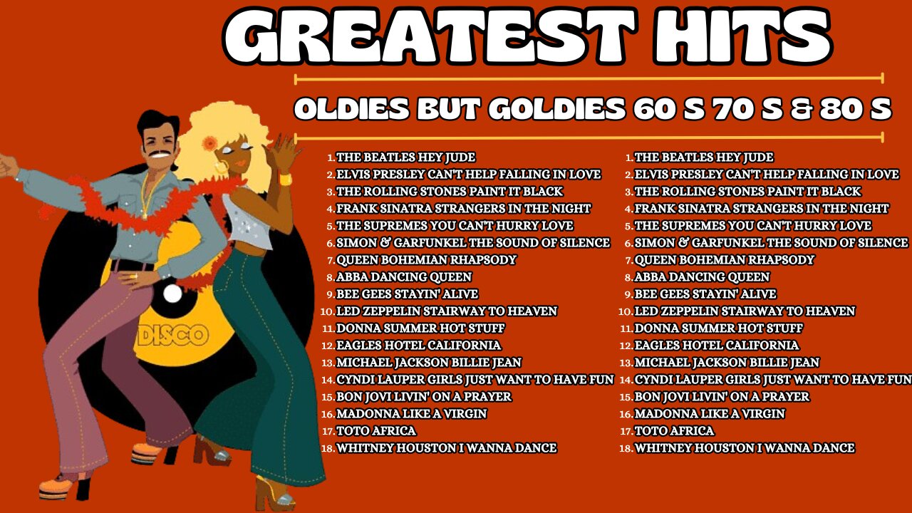Back To The 60s 70s 80s 90s - Greatest Music Hits - Best Songs Of The times 3