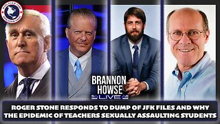 Roger Stone Responds to Dump of JFK Files & Why the Epidemic of Teachers Assaulting Students