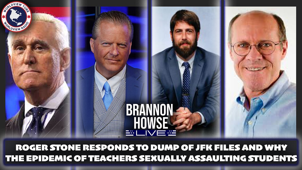Roger Stone Responds to Dump of JFK Files & Why the Epidemic of Teachers Assaulting Students