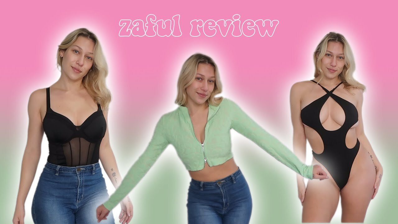 Zaful Swimwear and Tops Try On Haul & Review