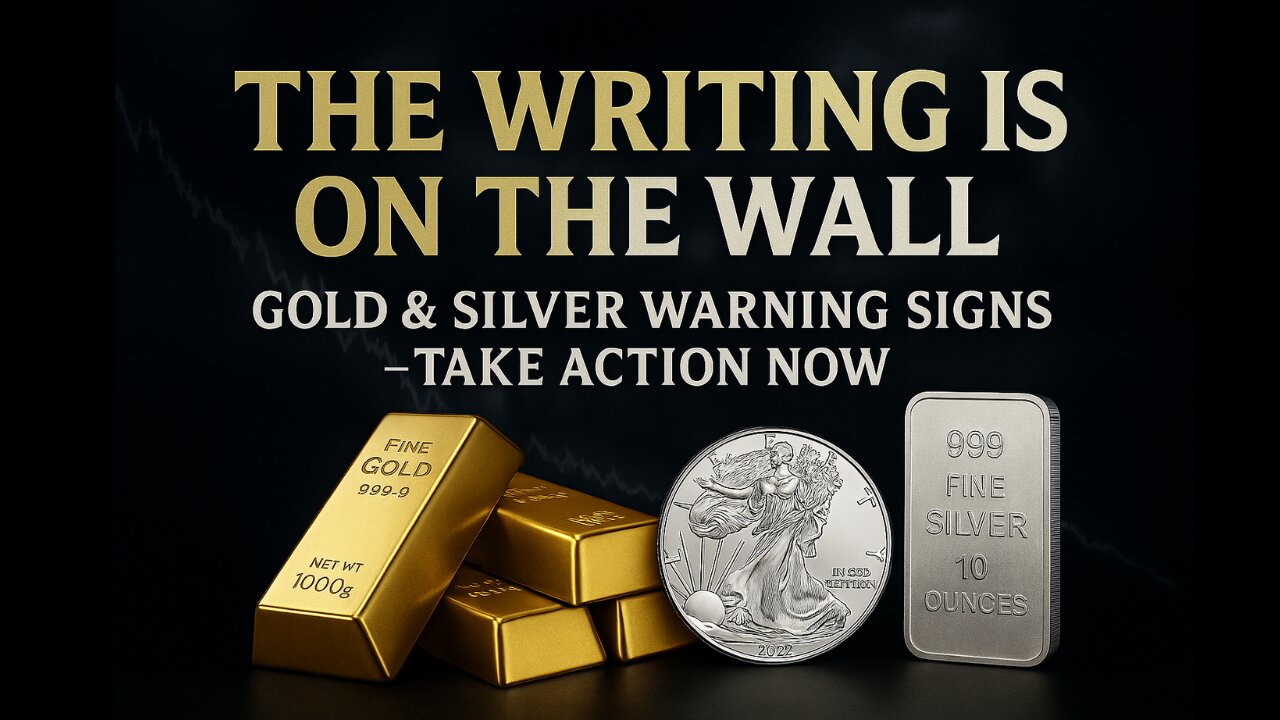 The Writing is on the Wall Gold and Silver Signs You Can't Ignore