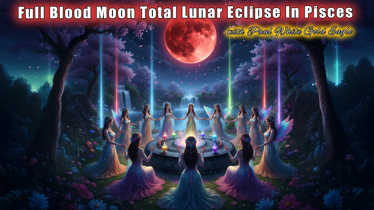 Full Blood Moon Total Lunar Eclipse In Pisces 🕉 Gateway of Crones In Waiting 🕉 Climax of Release! 🕉