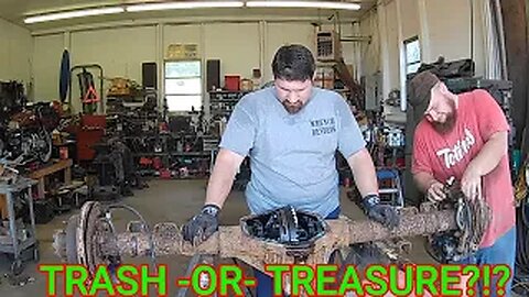 Junkyard GM 14 Bolt Axle Inspection