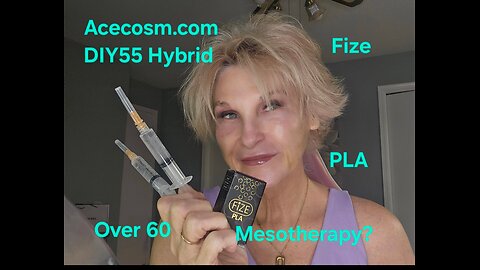 ACECOSM DIY55 FIZE PLA Over 60 mesotherapy? No cannula?