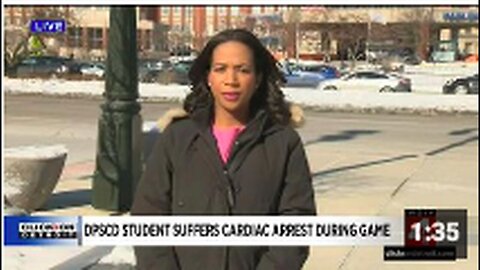 "Detroit High School Student Suffers Cardiac Arrest During Basketball Match"