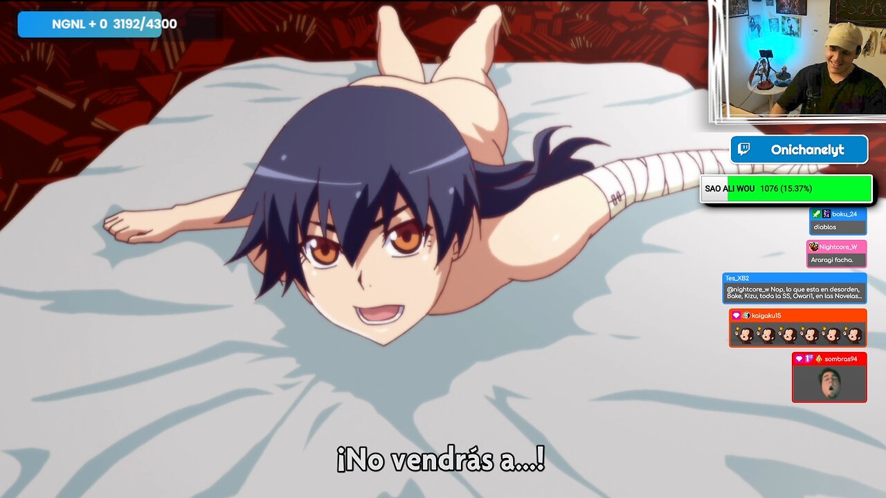 LA MAOMAO Y VEMOS HANAMONOGATARI 🔥