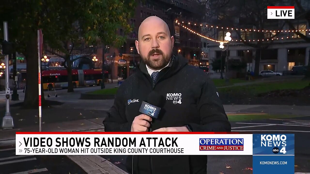 Seattle is awful, elderly lady gets violently attacked