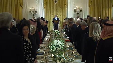 Trump hosts dinner with Saudi Crown Prince Mohammed bin Salman