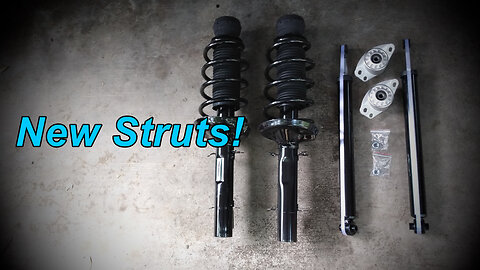 Jetta Project Car: Front Strut Replacement (Mk4 TDI)