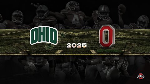 Ohio at Ohio State [1] (2025) [FULL GAME]