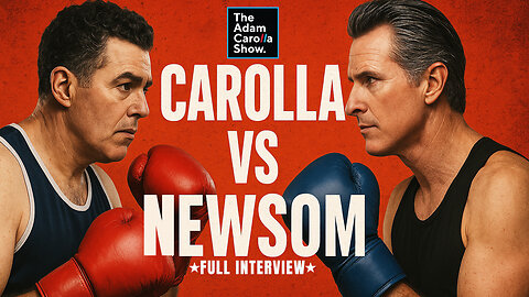 Adam Carolla vs. Gavin Newsom Full Interview - 2013