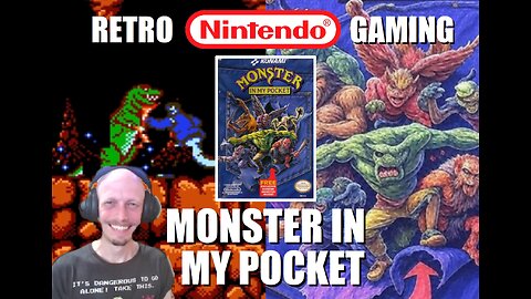 Monster In My Pocket (NES): Fight off the Evil Monsters with BrightGaming in a Konami reskin game