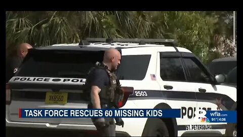 60 Children Rescued from Human Traffickers in Florida Ages 9-17 years Old Florida Bay Area
