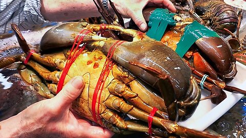 GIANT MUD CRABS Cooked Two Ways Okinawa Seafood Japan