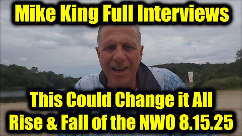 Rise & Fall of the NWO. 8-15-25-AT-2PM-CST-20T-EST #TRUTH