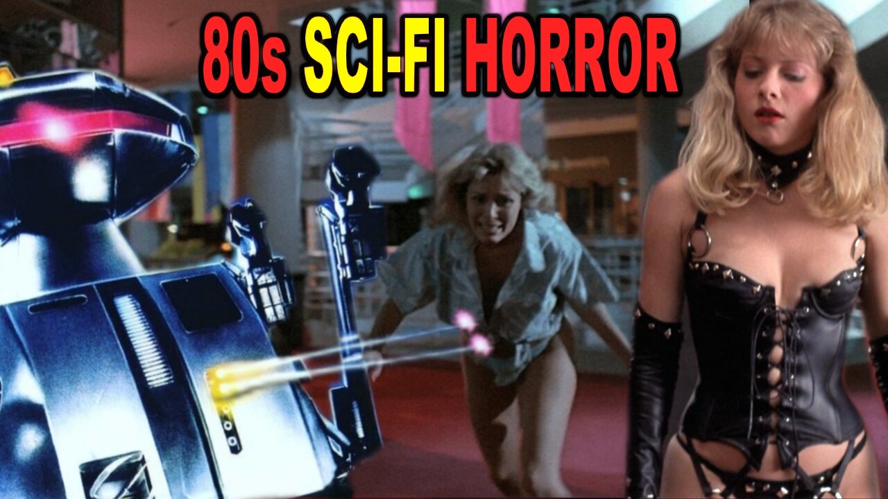 AI Killer Robots and Scream Queens in 1980s Sci-Fi HORROR Movies