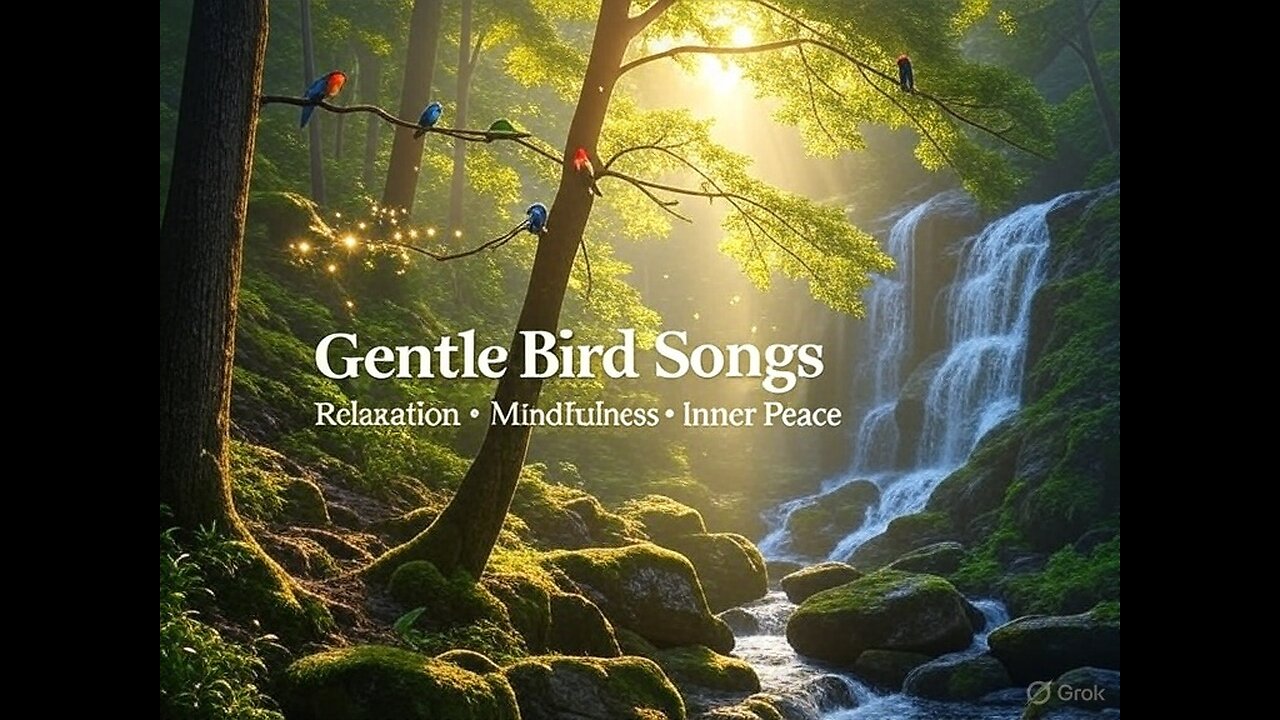 Gentle Bird Songs: Soothing Music for Relaxation, Mindfulness & Inner Peace | Nature Sounds