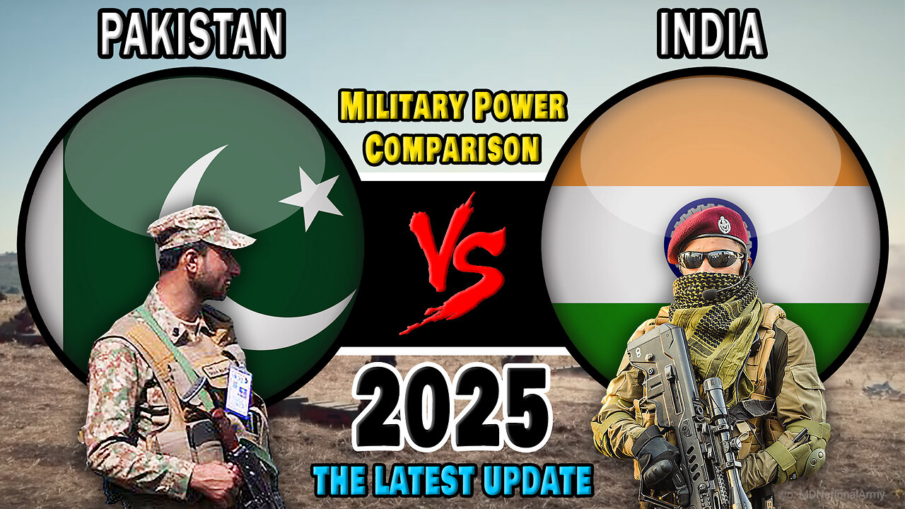 Pakistan vs India Military Power Comparison 2025 | India vs Pakistan Military Power 2025