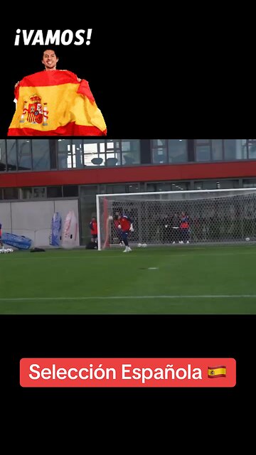 Spanish Football Team Last Practice Before UEFA Final