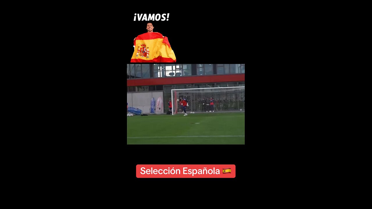 Spanish Football Team Last Practice Before UEFA Final