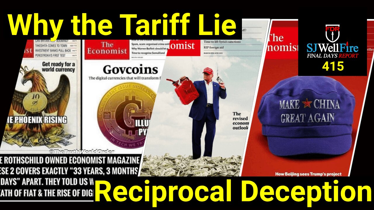 The BIG Trump Trojan Horse TARIFF LIE.