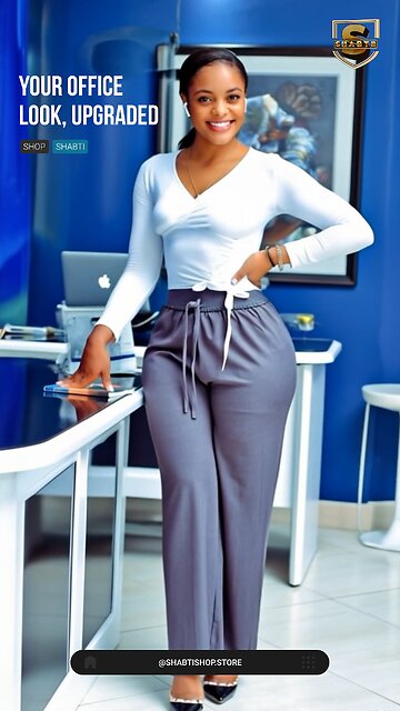 Relaxed Fit Office Cotton-Linen Pants for Businesswomen🖤