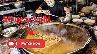 The Miracle of "Eternal Broth" in Bangkok – A Culinary Story That Lasts Over 45 Years!