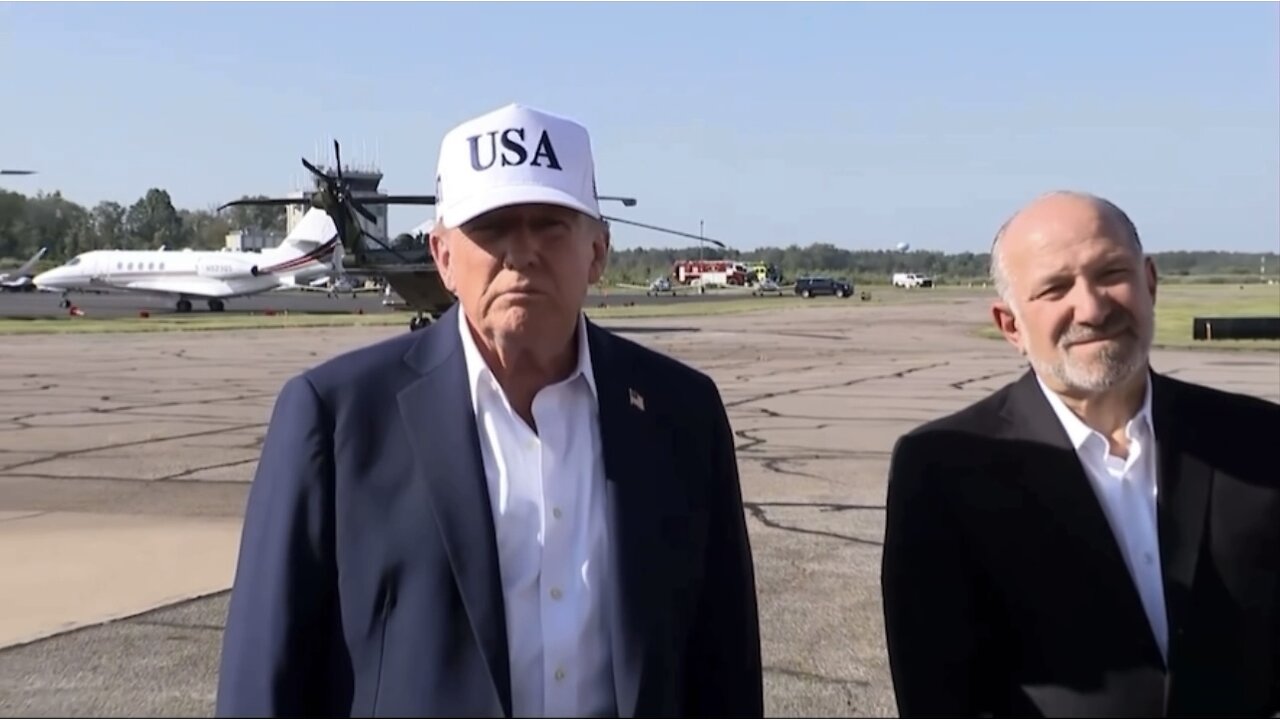 President Trump Speaks to the Press on Texas Flooding