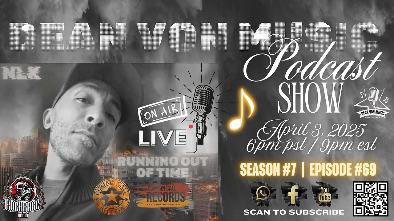 🎤🤘 "S7 | E69 "REMASTERED" NYKI LINDSAY KING LIVE INTERVIEW APRIL 3, 2025 @6PM PST / 9PM EST