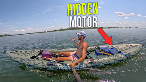 I Motorized My Inflatable Fishing Kayak...