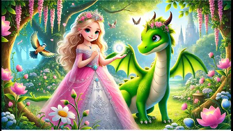 Princess Alina and the Magic of Kindness story for kids in english