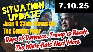 SITUATION UPDATE 7/10/25 - Merrick Garland Destroyed The Epstein Files But White Hats Have Copies