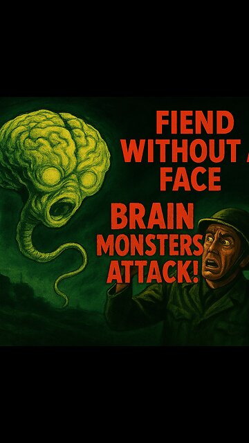 Highlights of Fiend Without a Face Vintage Sci-Fi Horror