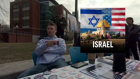 Charlie Kirk makes the students angry by showing them the truth about Hamas