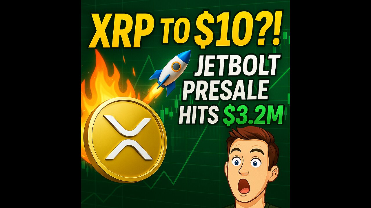 XRP Price Prediction: Is a Jump to $10 on the Horizon as JetBolt’s Presale Passes $3.2 Million?