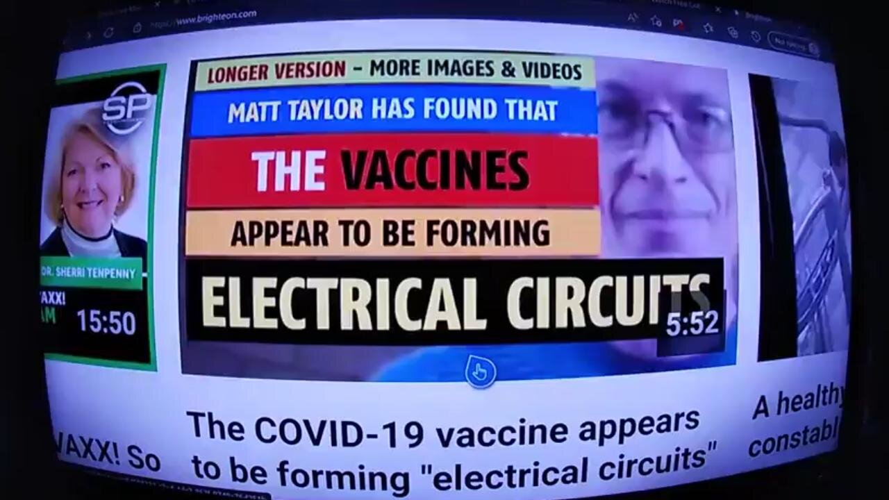 THERE ARE ELECTRICAL CIRCUITS IN THE VAXX