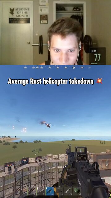Average Rust helicopter takedown 💥