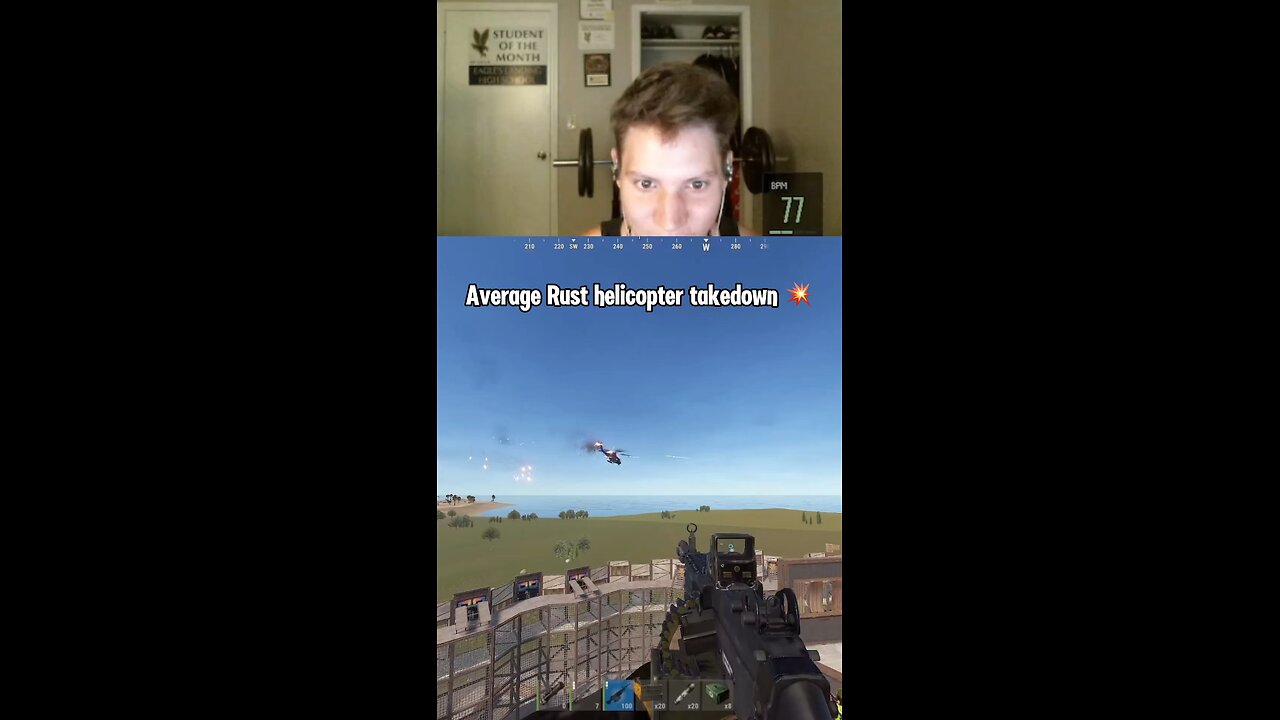 Average Rust helicopter takedown 💥