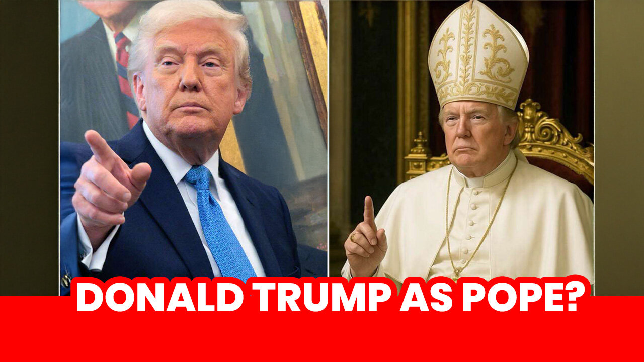 “Trump Wants to Be Pope?! AI Image Sparks Outrage | Viral News Report”