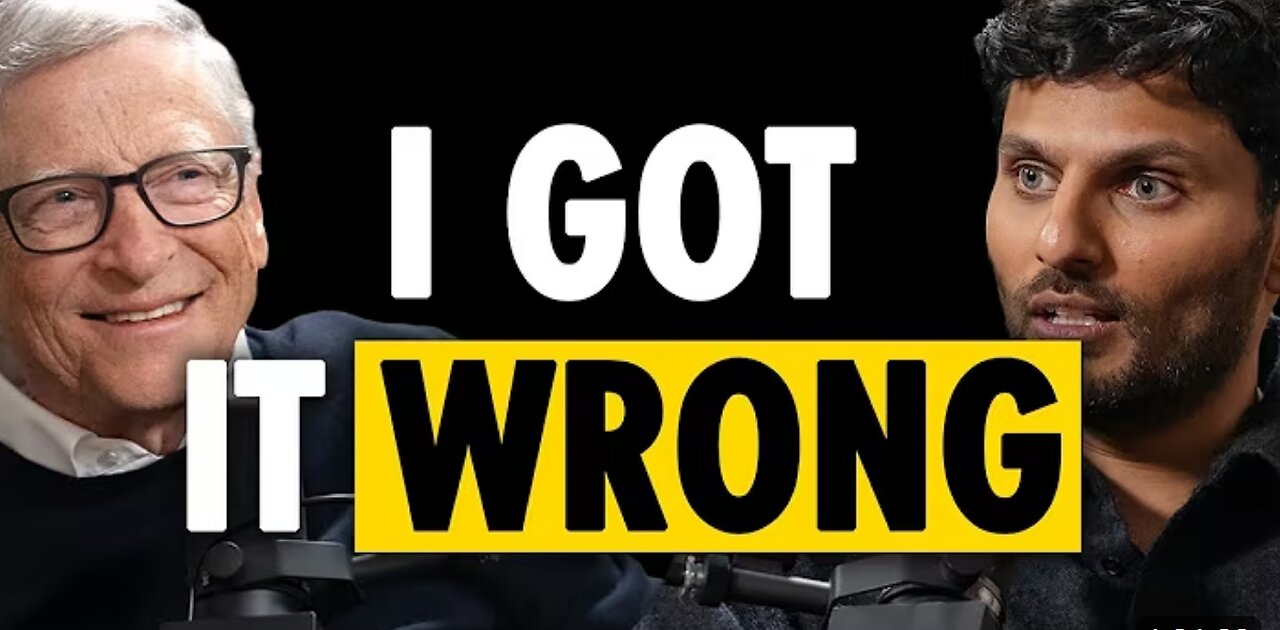 BILL GATES REVEALS: "I Was Wrong About Success…"