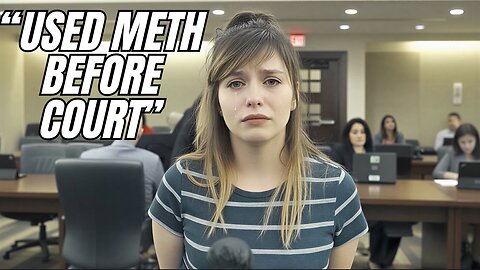 “She Used Meth Before Court — Then Argued With the Judge About the Amount ⚖️🔥”.mp4
