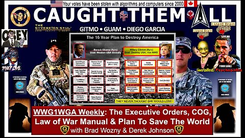 “We Caught Them All” PDJT’s Public [DS] Takedown of Obamas, Clintons, Gaza Peace, Venezuela Next?
