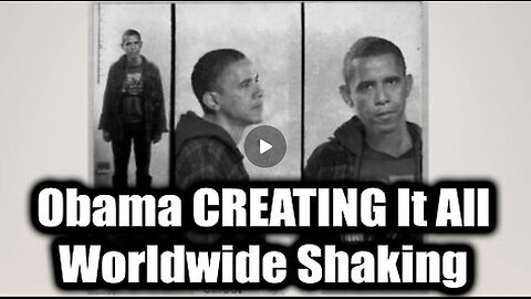 We Found the Video Of Obama Creating It All - Worldwide Shaking