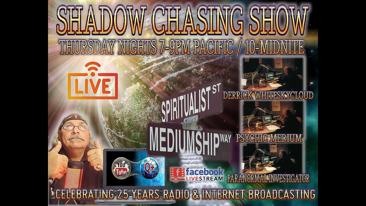 SHADOW CHASING SHOW 28-8-2025 CLIMATE EMERGENCY COMING SOON?