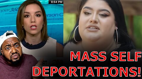 CNN Reporter Copes Over Illegal Immigrants MASS SELF DEPORTING IN FEAR Over Trump Deterrent Policies