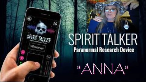 Lynn masterfully speaks with a spirit called "Anna" through the Spirit Talker app.…